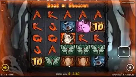 Book of Shadows Slot mit Merkmale