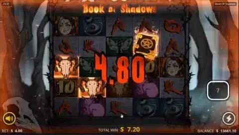 Online-Slot Book of Shadows - Gewinnlinien